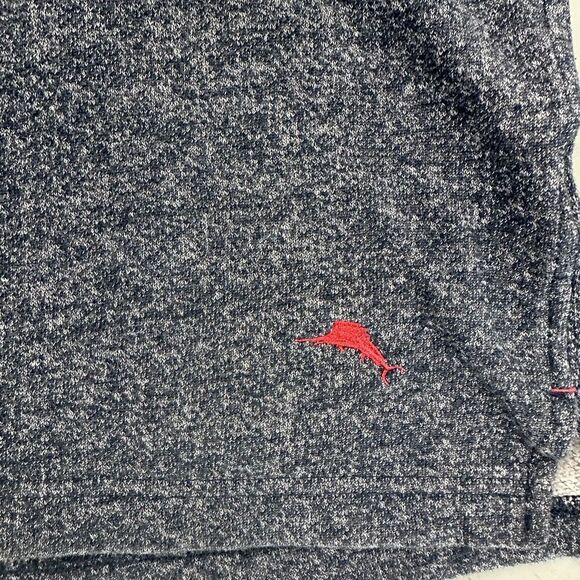 Tommy Bahama‎ Sweater Mens XL Cotton Crew Neck Pullover Raglan Casual Blue - Picture 2 of 8